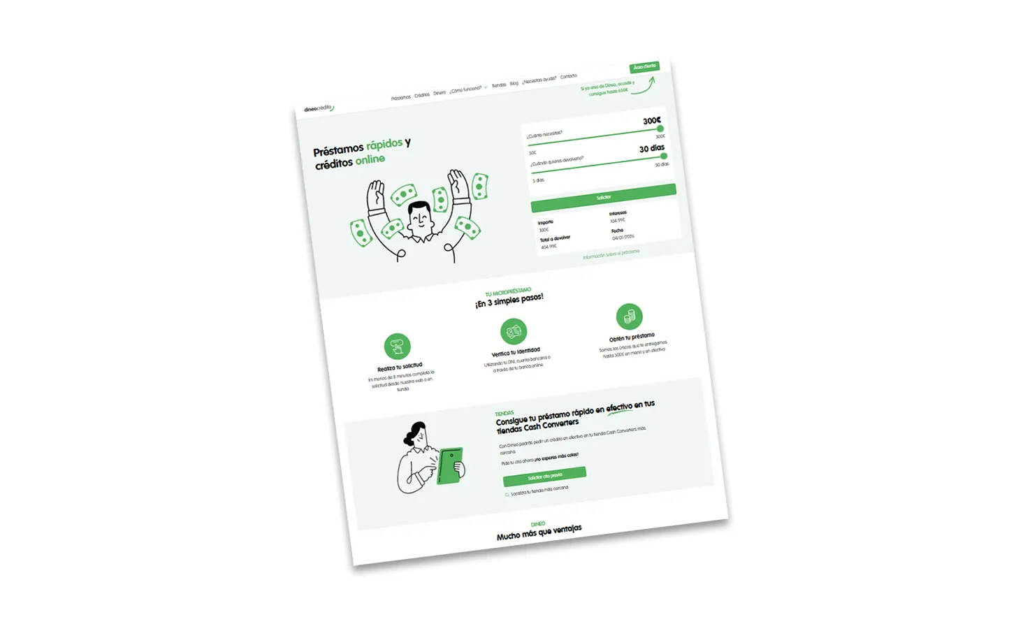 prestamos con dineo