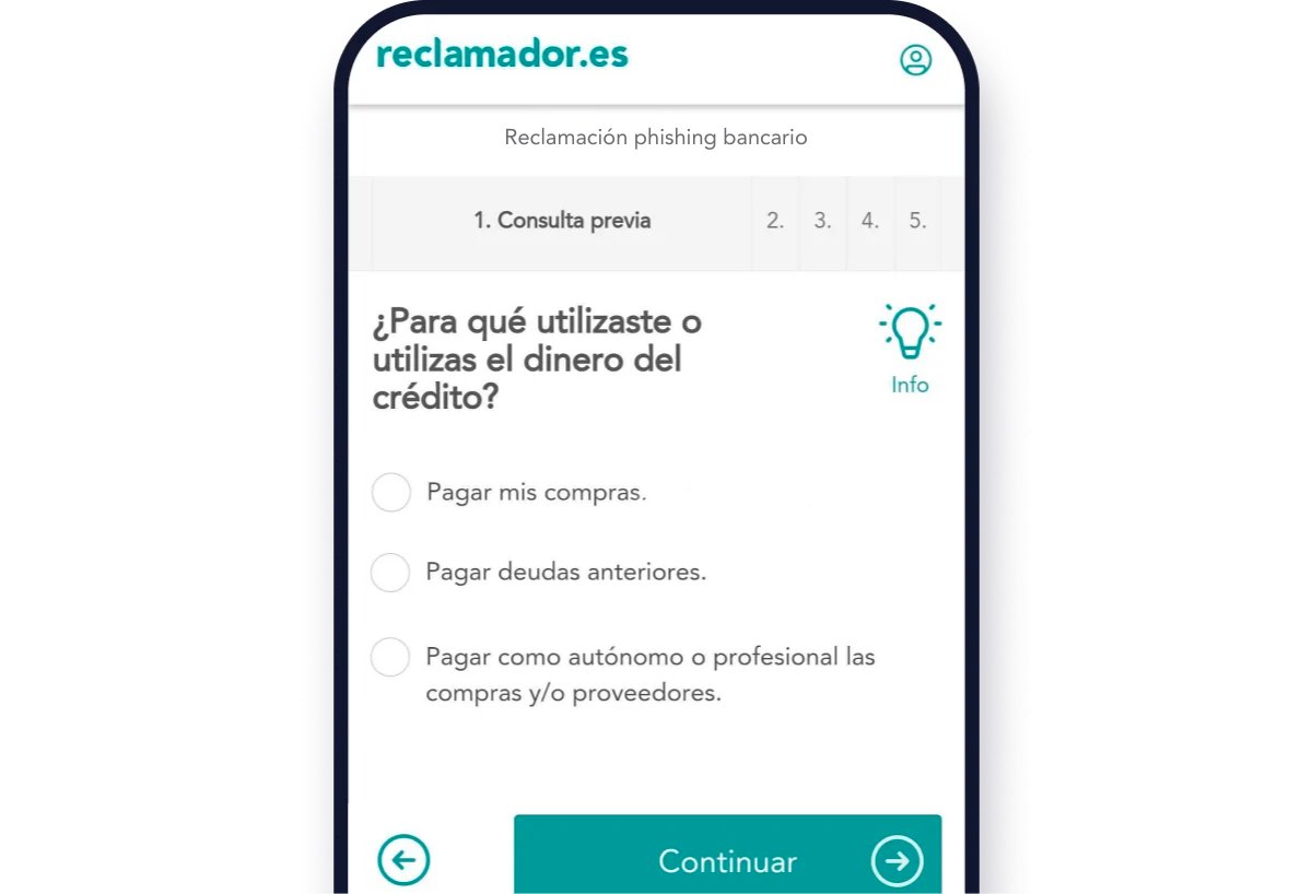 Formulario de reclamación